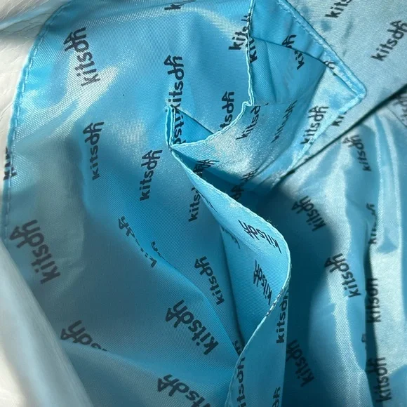 Kitson Los Angeles Black Sequin Tote Bag 22” x 19” x 3” NWOT - Picture 13 of 16